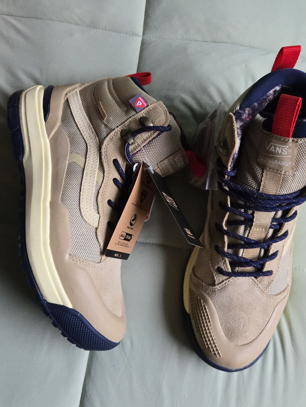 Vans Ultrarange Exo Women Size 9 Taos Taupe Mte Hiking Boots 042026 - Picture 5 of 11
